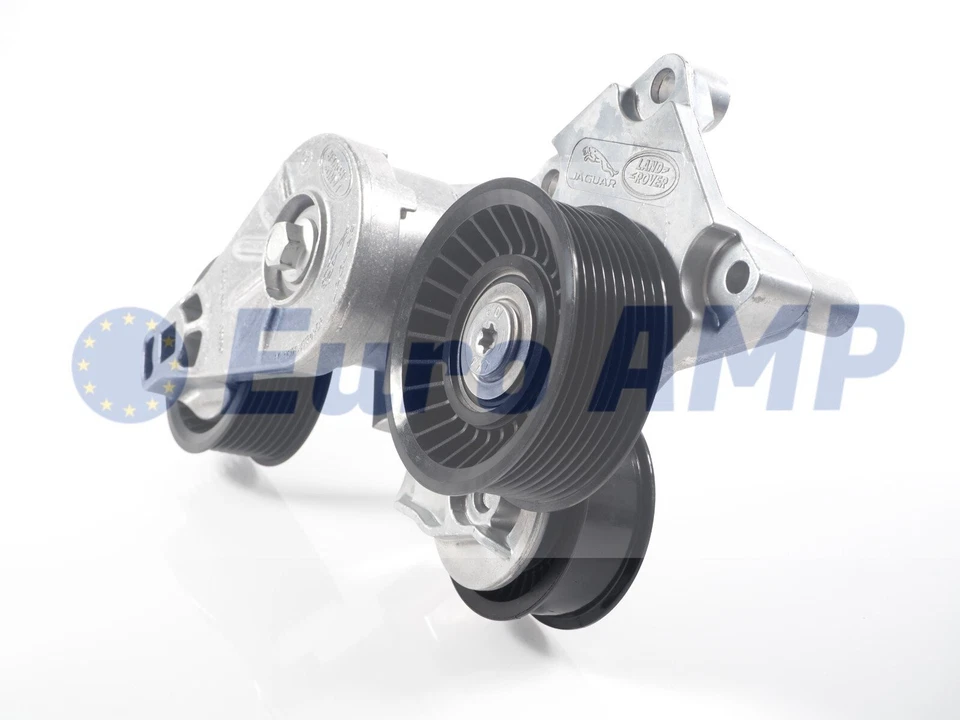Jaguar XE XF XJ F-Pace F-Type Drive Belt Tensioner Pulley 5.0 V8 3.0 V6 C2D49666 - Image 2 of 4