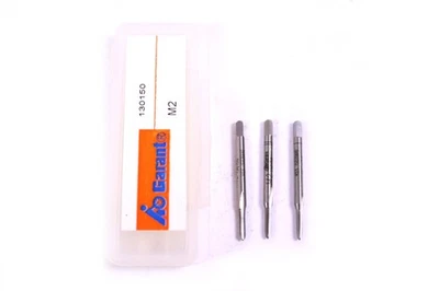 GARANT Hand-Gewindebohrer Satz 3-Gang Unbeschichtet 130150 M2 ISO 2 6H - Bild 1 von 2