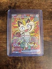 Meowth ex 121/088 Special Illustration Rare Perfect Order Full Art Pokemon Card
