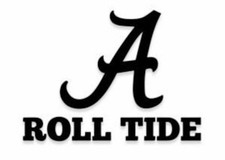 Alabama Crimson Tide Football NCAA Vinyl Die Cut Car Decal Sticker---FREE SHIP-