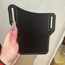 Men Cell Phone Belt Pack Loop Waist Holster Pouch Case​ Leather