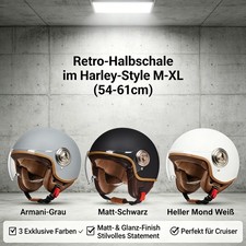 Jethelm Pilothelm Motorrad Universal Chopperh...