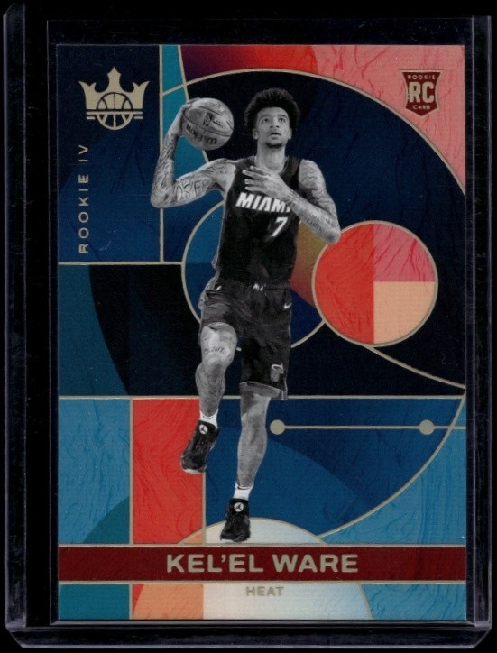 2024-25 Panini Court Kings Basketball Kel'el Ware #216 RC Rookie Level 4