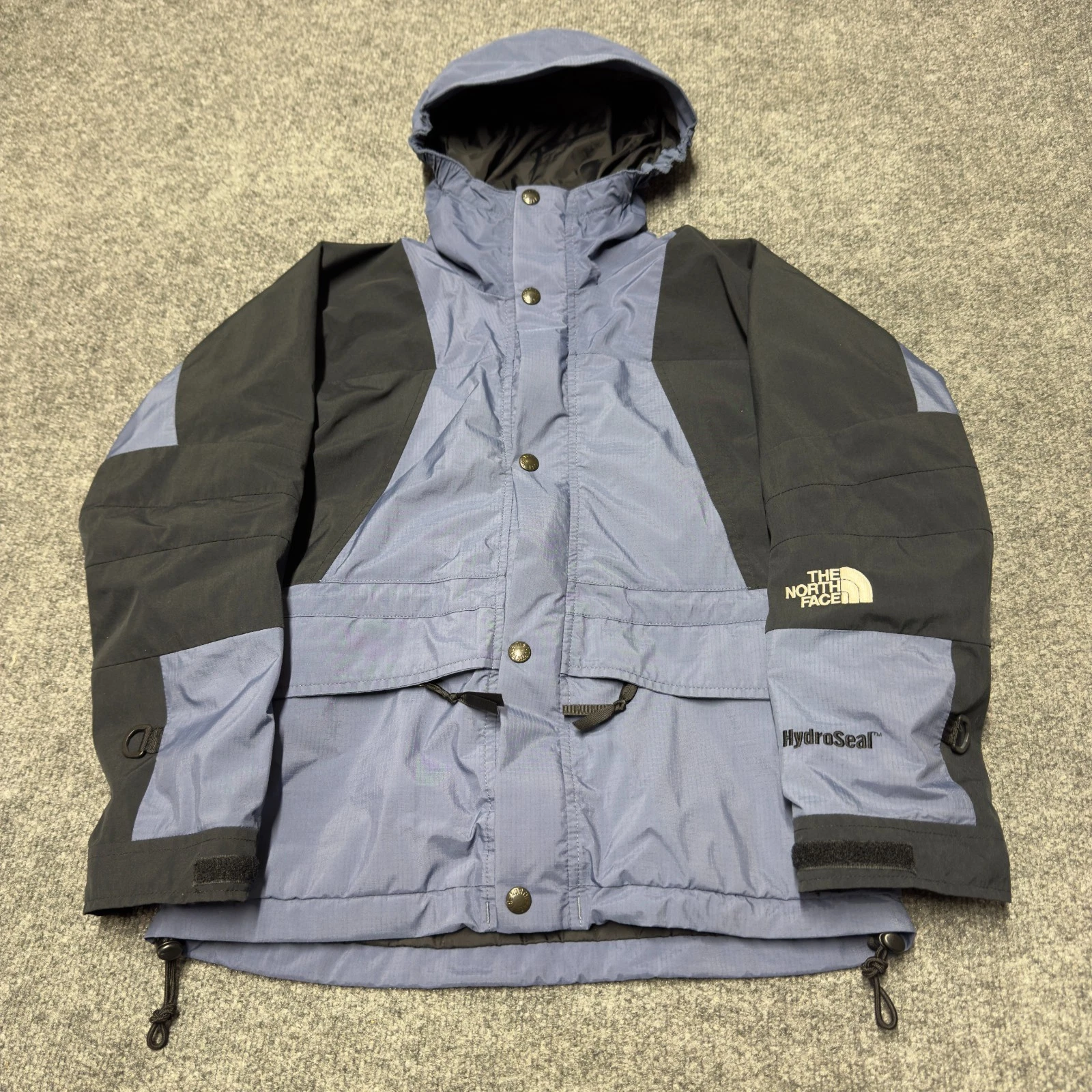 Vintage The North Face Mountain Light Hydroseal Jacket Kids Small Blue Rain Snow