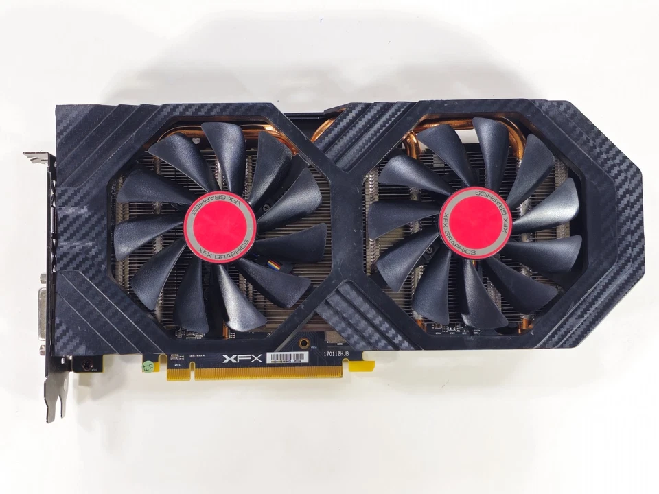 XFX Radeon RX 580 GTS Black Edition 8GB 8G 256-bit GDDR5 PCI-E 3.0 AMD - Image 2 of 4