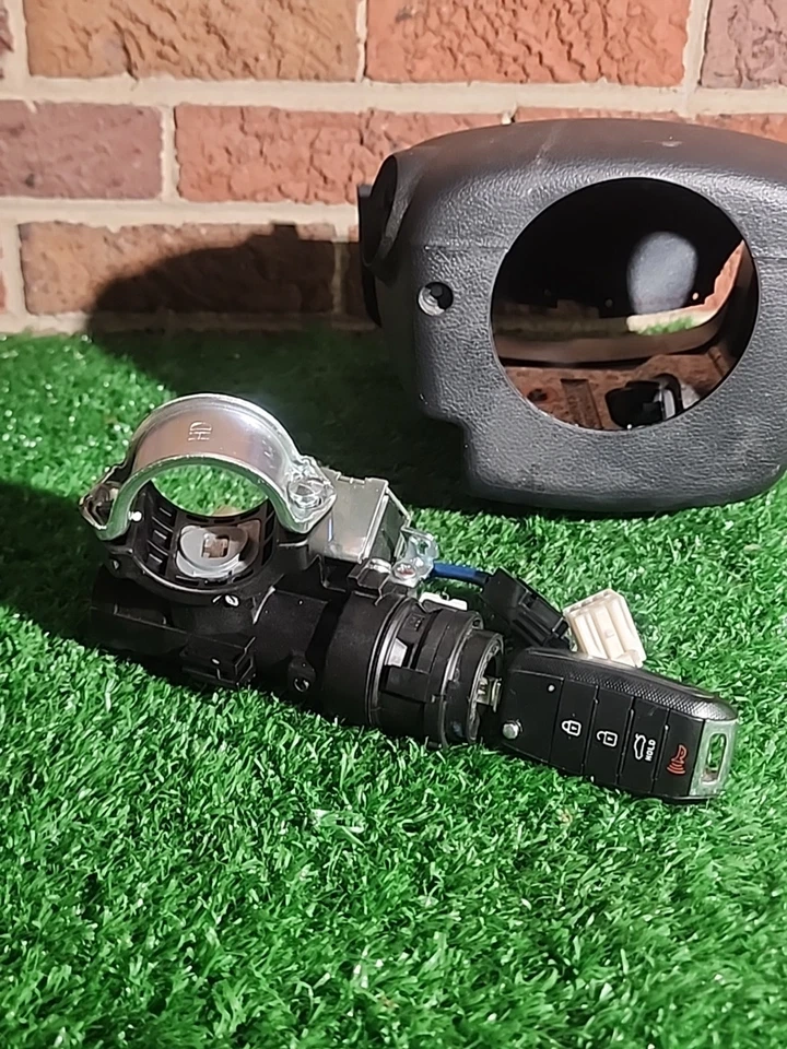 Interruptor de encendido Kia Forte 2014-2018 bloqueo cilindro vaso con llave y cubierta OEM Foto 4 de 4
