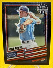 2026 Panini Baseball Stars and Stripes Prizm Jack Byers Black Velocity /39 #52
