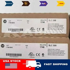 New Allen-Bradley 1746-BAS SER C SLC500 Analog PLC Output Module 1746BAS