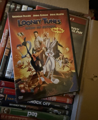 Warner Bros. Looney Tunes: Back in Action DVD Film Brendan Fraser in Groß-Hülle