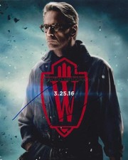 JEREMY IRONS - Batman Vs. Superman GENUINE SIGNED AUTOGRAPH