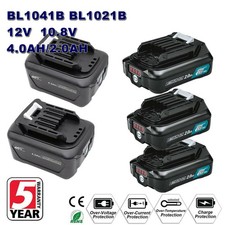 4X 10.8V Battery For Makita 12V Max CXT BL1041B BL1021B BL1015 4.0/2.0AH  Li-Ion