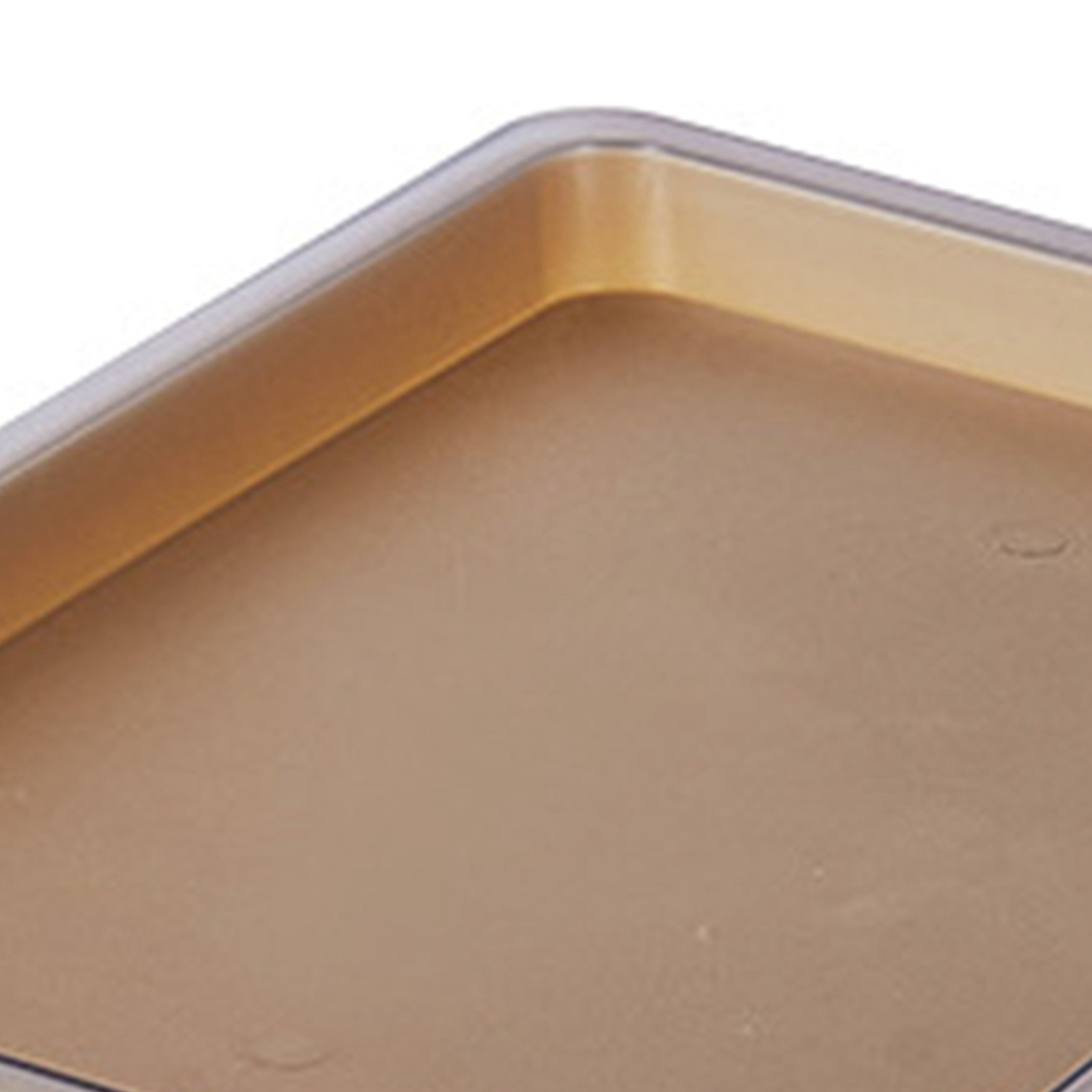 Ample Cream Plastic Storage Box with Dust-Proof Lid