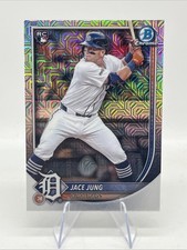 2025 Bowman Chrome Mega Box Jace Jung Mojo Refractor Rookie #59 Tigers