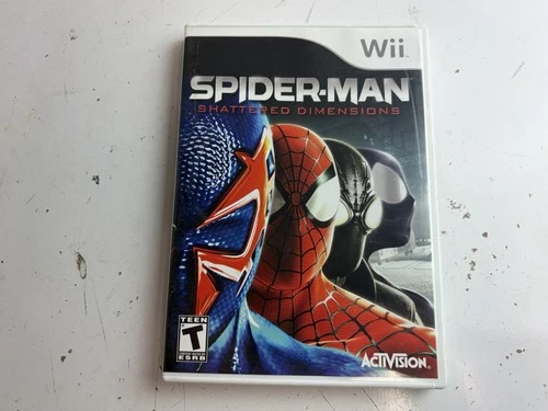 Spider-Man: Shattered Dimensions Wii Complete W/ Manual Marvel CIB