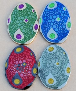 Seeking Thrones Dragon Egg Geocoins - Full Set of 4 - Activated & Adoptable