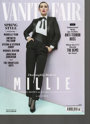 Vanity Fair Mag March 2025 - Millie Bobby Brown (Suit Cover), Benito Skinner,