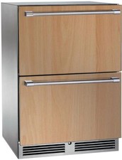 Perlick Signature Series HP24TS41L2 24 Inch Built-in Beer Dispenser with 1 Qu...