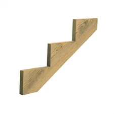 Prowood 279712 Southern Yellow Pine Stair Stringer 3 L ft.x11.2 Wx1.5 Thick in.