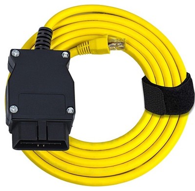 Enet OBD2 Cable Ethernet Connector F Suires Coding Cable OBD2 to RJ45