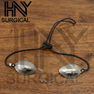 Eye Shield Goggles Stainless Steel Laser Eye Protector Oscular Sclera