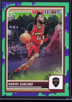 2023-24 Hoops Haunted Hoops #135 Darius Garland Slime
