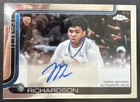2025 Topps Chrome Jase Richardson Rookie Auto #TCAR-JR RC Magic