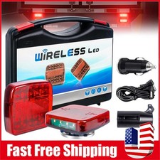 2pcs Led Magnetic Wireless Trailer Rear Taillight Kit For Car Truck Automotive 2pcs Led Magnetic Wireless Trailer Rear Taillight Kit For Car Truck Automotive