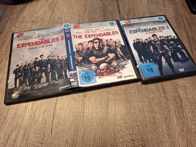 The Expendables 1-3 Trilogie DVD guter Zustand 