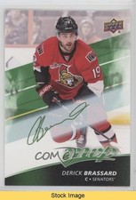2017-18 Upper Deck MVP Green Script Derick Brassard #116 READ 1o7y