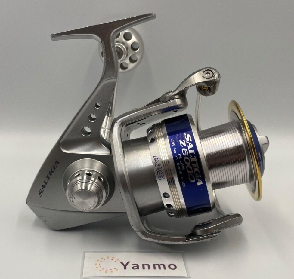 Saltiga Z6000 Daiwa Spinning Fishing Reel Both Handle Gear Ratio