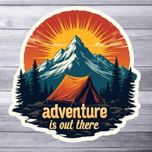 Adventure Is Out there Sticker | eBay