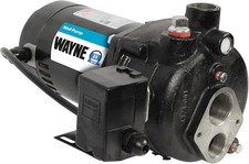 WAYNE CWS75-3/4 HP Cast Iron Convertible Jet Well Pump Up to 462 GPH HD