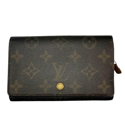 Louis Vuitton Porte Monnaie Tresor Monogram Bifold Wallet