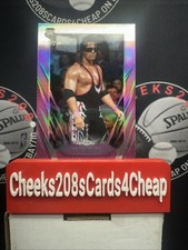 2026 Topps Chrome WWE #30 Bret “Hit Man” Hart Pink Refractor 113/250