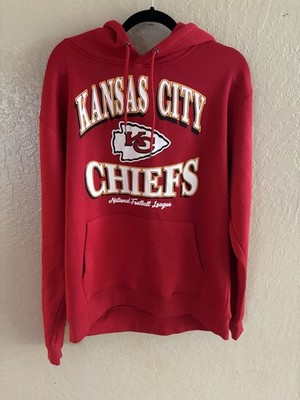 Kansas City Chiefs NFL Licensed Hooded Sweatshirt Size Medium