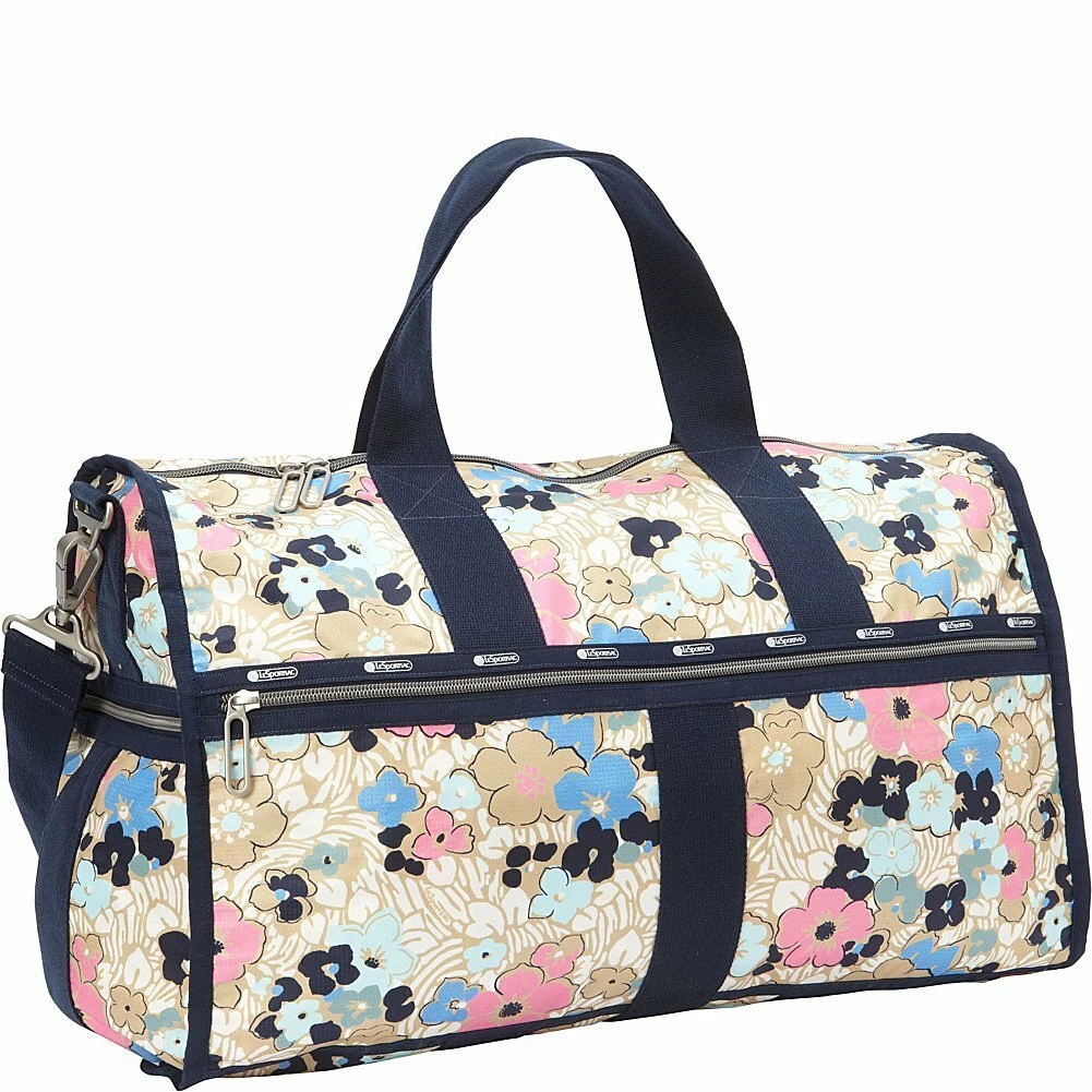 LeSportsac Women s CR Large Weekender Tote Duffle Bag in Ocean