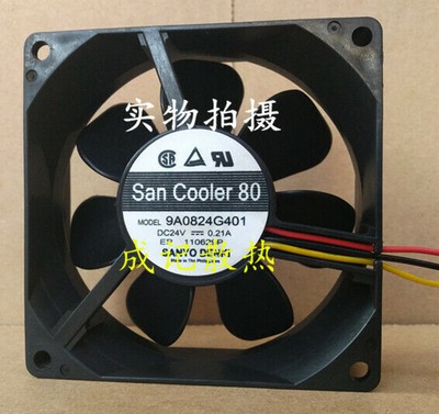 1pcs   Cooler 80 9A0824G401 DC24V 0.21A #F4