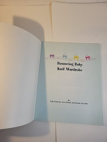 2003 American School of Needlework Bouncing Baby Knit Wardrobe Pattern Book - Picture 5 of 11