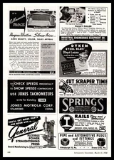 1954 Dykem Steel Blue & Hi-Spot Blue No. 107 Rebluing Cream Classified Print Ad