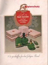 Lohse Uralt Lavendel - derDuft nach Sauberkeit und Frische -  orig. Anzeige 1937