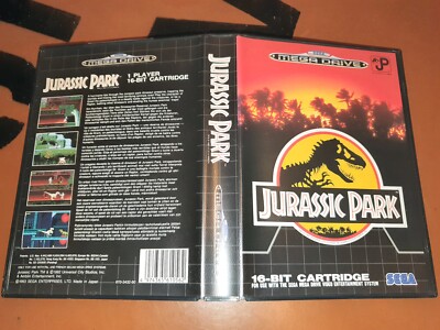 ## Jurassic Park 1 - SEGA Mega Drive / MD Spiel - TOP ##