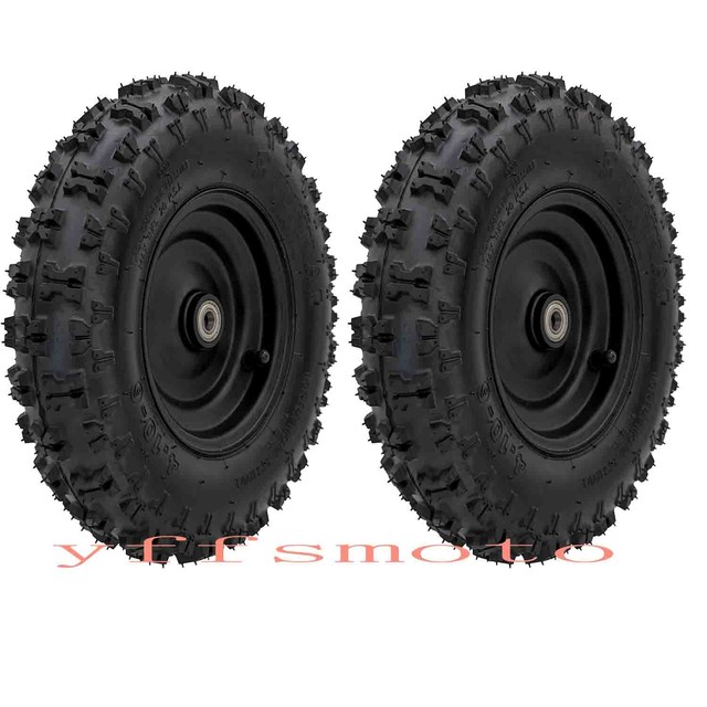 Pair 4.106 Tire Rim Wheel Assembly Snow Blower Thrower 4.16 , 4106 , 4.10x6 eBay