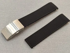 21mm Longines watch Conquest rubber strap with buckle