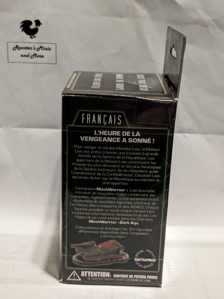 MechWarrior LIAO INCURSION BOOSTER PACK sin abrir/sin buscar Foto 4 de 4