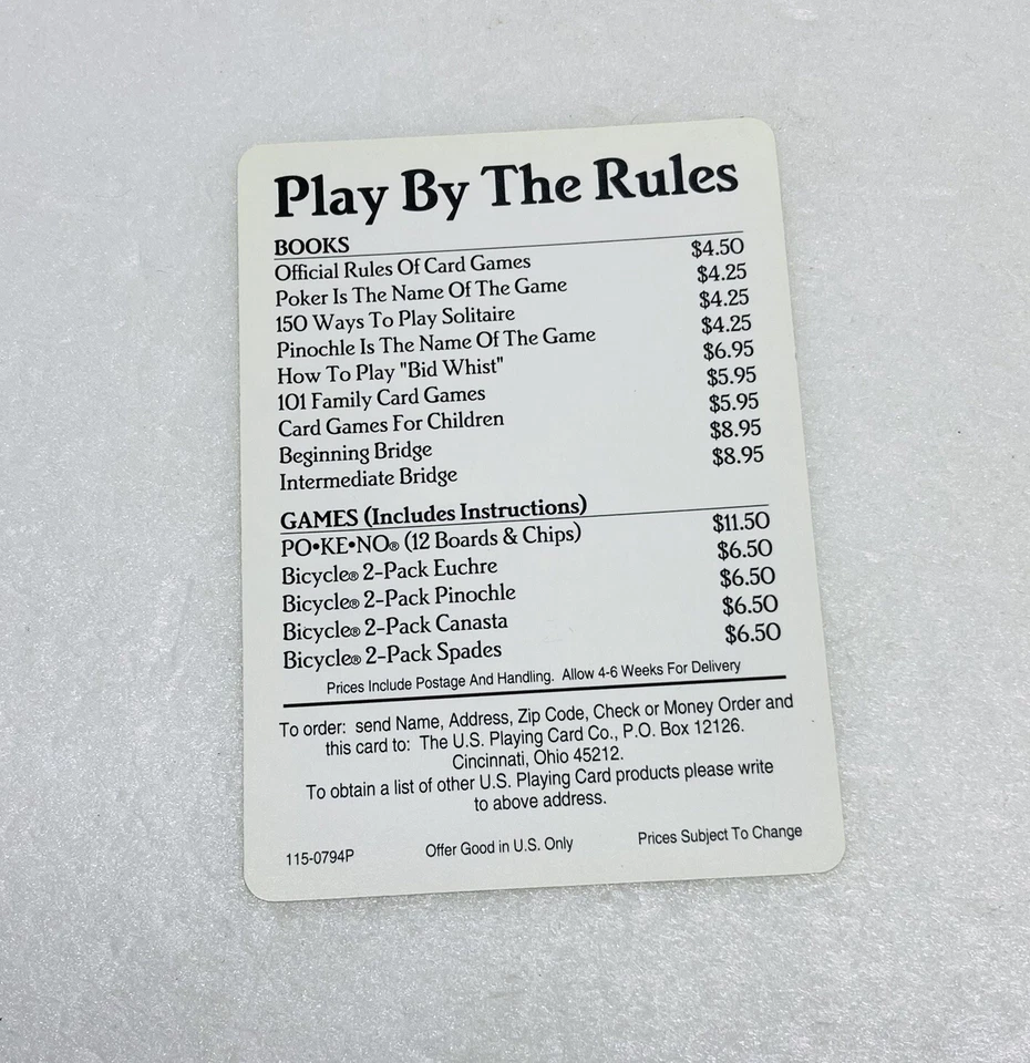 Vintage 1994 “Always Coca Cola” Playing Cards Yellow Box Coke Brand USA 31 - Image 4 of 4