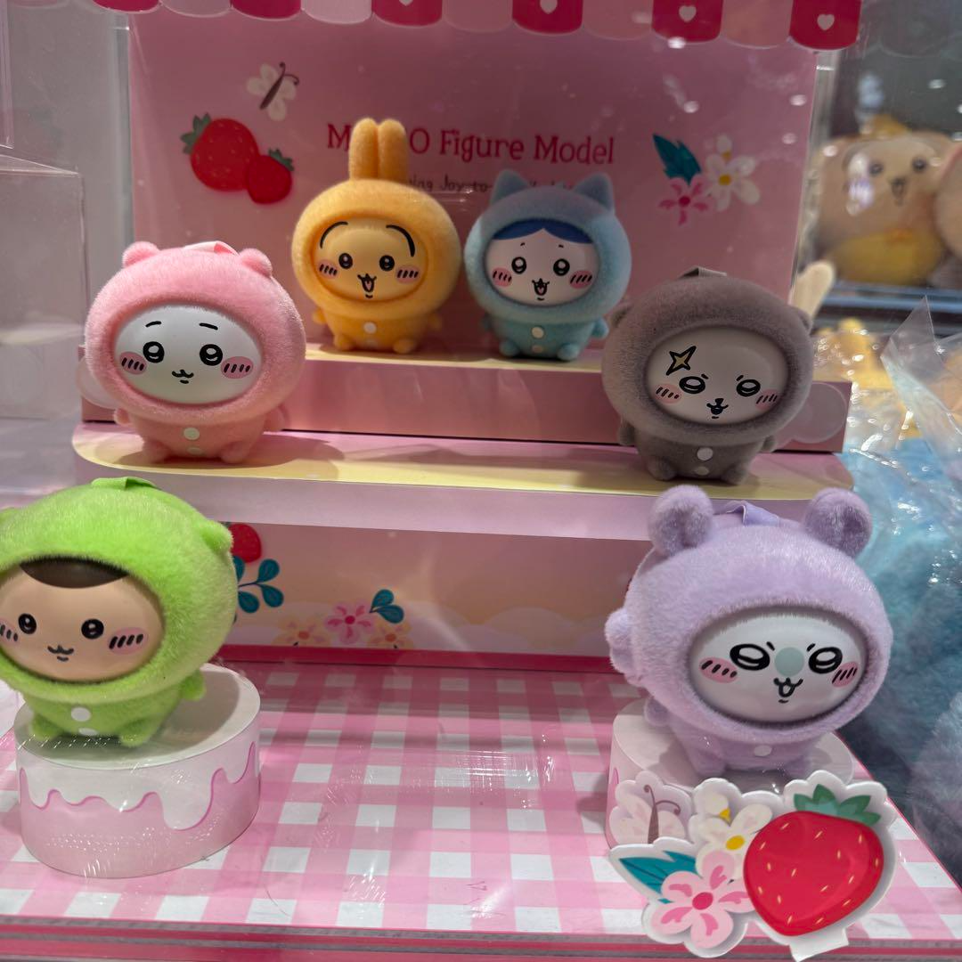 NEW chiikawa Hachiware face change mascot figure miniso limited