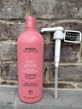 Aveda Nutri plenish Light Moisture Shampoo ,with Pump,33.8 fl oz,seal