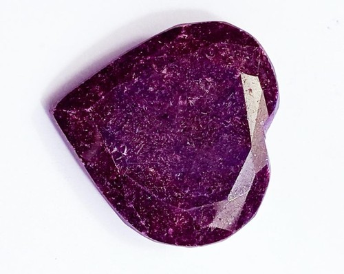 Huge Size Natural Red Ruby Heart Shape 131.90+ Ct Certified Loose Gemstone - Picture 5 of 7