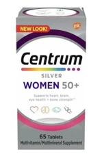 Centrum Silver Women 50+ Multivitamin/Multimineral Supplement 65 tablets 