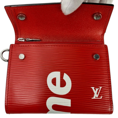 LOUIS VUITTON Epi SUPREME Chain Wallet M67755 Wallet | eBay